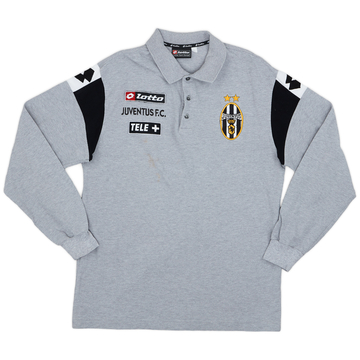 2000-01 Juventus Lotto Polo L/S Shirt - 6/10 - (L)