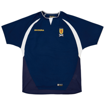 2003-05 Scotland Home Shirt - 8/10 - (M)