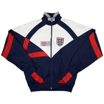 1990-92 England Umbro Track Jacket - 7/10 - (L)