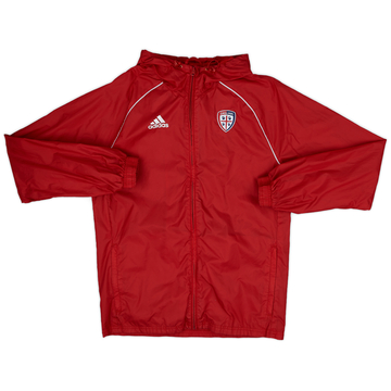 2020-21 Cagliari adidas Hooded Rain Jacket - 7/10 - (S)