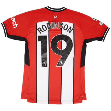 2023-24 Sheffield United Match Issue Home Shirt Robinson #19