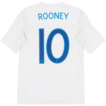 2010-11 England Home Shirt Rooney #10 - 7/10 - (S)