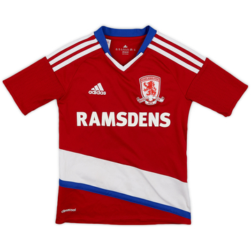 2016-17 Middlesbrough Home Shirt - 6/10 - (7-8 Years)