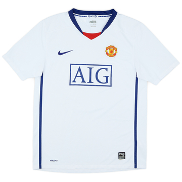 2008-10 Manchester United Away Shirt - 7/10 - (XL.Boys)