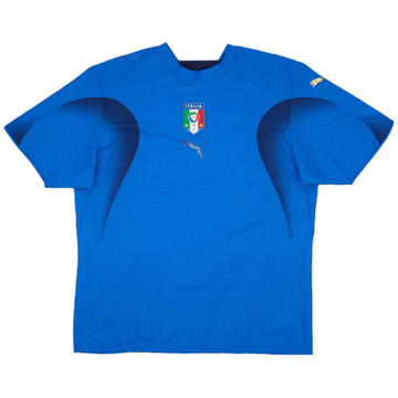 2006 Italy Home Shirt - 4/10 - (L)