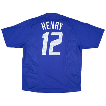 2002-04 France Home Shirt Henry #12 (XL)