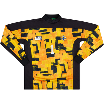 1998 Northern Ireland Match Issue GK Shirt #1 (Fettis)
