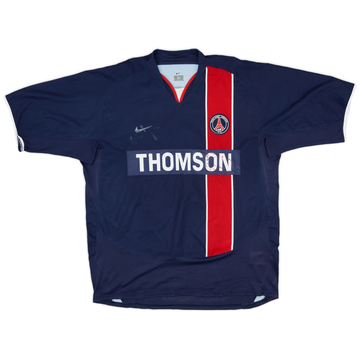 2002-03 Paris Saint-Germain Home Shirt - 4/10 - (XL)