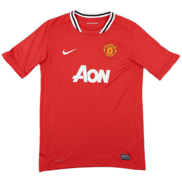 2011-12 Manchester United Home Shirt - 8/10 - (XL.Boys)