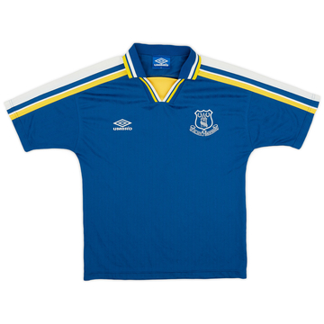 1997-99 Everton Umbro Training Shirt - 9/10 - (Y)