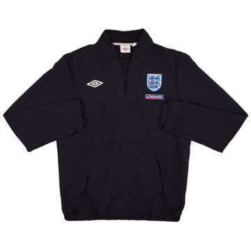 2010-11 England Umbro Drill Top - 9/10 - (M)