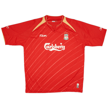2005-06 Liverpool CL Home Shirt - 6/10 - (XL)