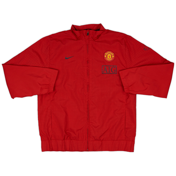 2009-10 Manchester United Nike Track Jacket - 8/10 - (XL.Boys)