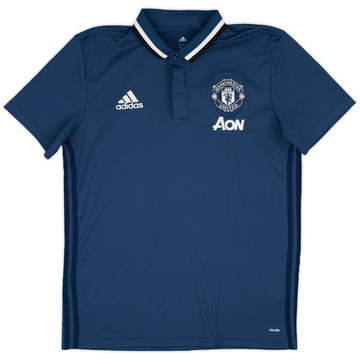 2016-17 Manchester United adidas Polo Shirt - 8/10 - (L)