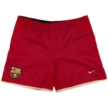 2001-02 Barcelona Nike Training Shorts - 5/10 - (S)