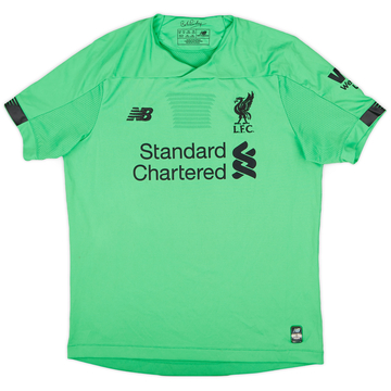 2019-20 Liverpool GK S/S Shirt - 9/10 - (XL.Boys)