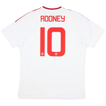 2015-16 Manchester United Away Shirt Rooney #10 - 6/10 - (XL)