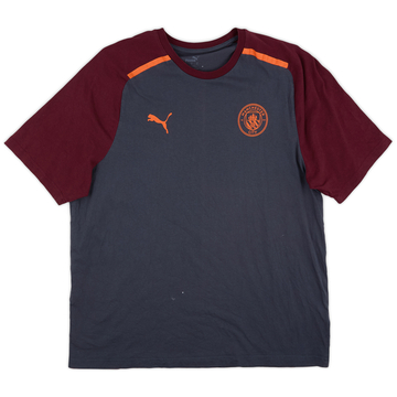 2023-24 Manchester City Puma Cotton Tee - 8/10 - (XL)