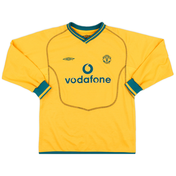 2000-02 Manchester United GK Shirt - 9/10 - (L.Boys)