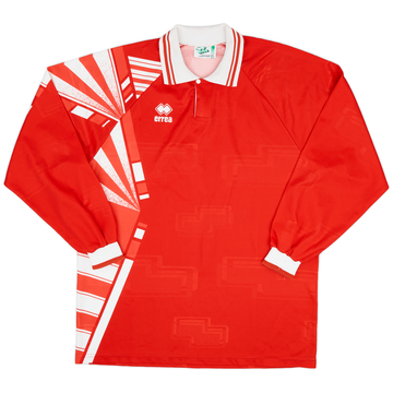 1995-97 Errea Template L/S Shirt #5 - 8/10 - (XXL)