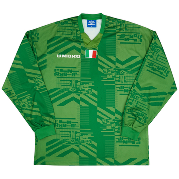 1990s Umbro Template L/S Shirt #6 - 8/10 - (XL)