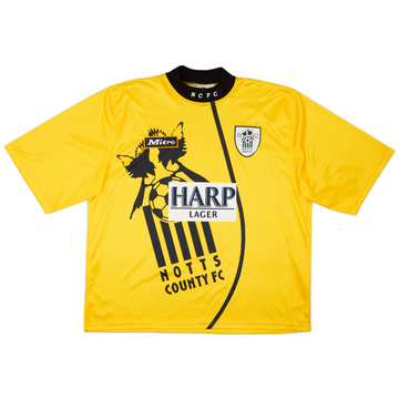 1995-97 Notts County Away Shirt - 8/10 - (XL)