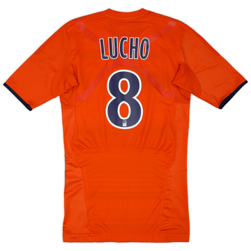2011-12 Olympique Marseille Player Issue TechFit Third Shirt Lucho #8 - 10/10 - (L)