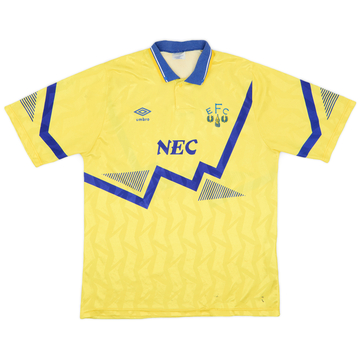 1990-92 Everton Away Shirt - 8/10 - (L)