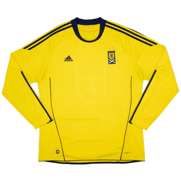 2010-11 Scotland Away L/S Shirt - 9/10 - (XL)