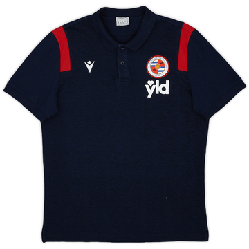 2020-21 Reading Staff Issue Macron Polo Shirt KC - 9/10 - (L)