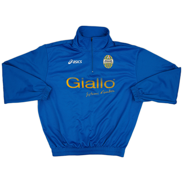 2009-10 Hellas Verona Asics 1/4 Zip Training Top - 6/10 - (M)