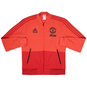 2018-19 Manchester United adidas Track Jacket - 8/10 - (S)
