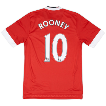 2015-16 Manchester United Home Shirt Rooney #10 (S)