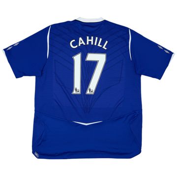 2008-09 Everton Home Shirt Cahill #17