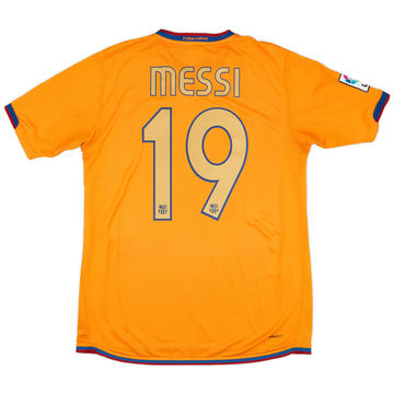 2006-08 Barcelona Away Shirt Messi #19ES