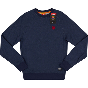 2015-16 Barcelona Nike Crew Sweat Top