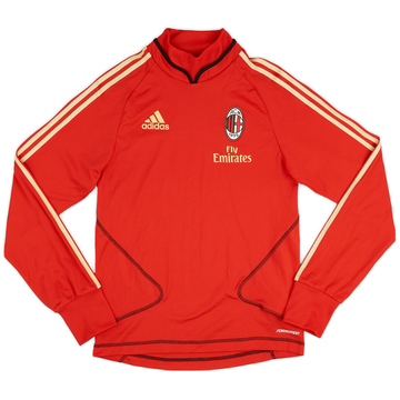 2010-11 AC Milan adidas Fomotion Training L/S Top - 9/10 - (XS)