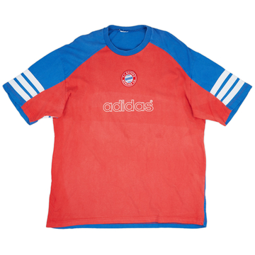 1995-96 Bayern Munich adidas Cotton Tee - 6/10 - (XL)