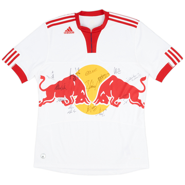 2009 Red Bull Signed Template Home Shirt - 9/10 - (L)