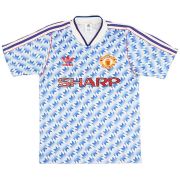 1990-92 Manchester United Away Shirt - 7/10 - (S)