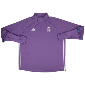 2016-17 Real Madrid adidas Drill Top - 9/10 - (XXL)