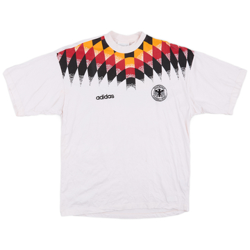 1994-96 Germany adidas Cotton Tee - 6/10 - (M)