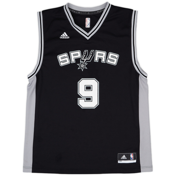 2014-17 San Antonio Spurs Parker #9 adidas Away Jersey - 6/10 - (L)