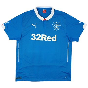 2014-15 Rangers Home Shirt - 6/10 - (XL)
