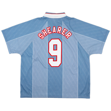 1996-97 England Away Shirt Shearer #9 - 9/10 - (XXL)