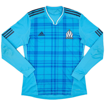 2010-11 Olympique Marseille Authentic Away L/S Shirt - 6/10 - (M)