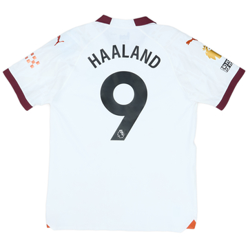 2023-24 Manchester City Player Issue Away Shirt Haaland #9