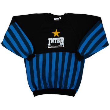 1990-91 Inter Milan Le Felpe Dei Grandi Club Sweat Top - 8/10 - (M)