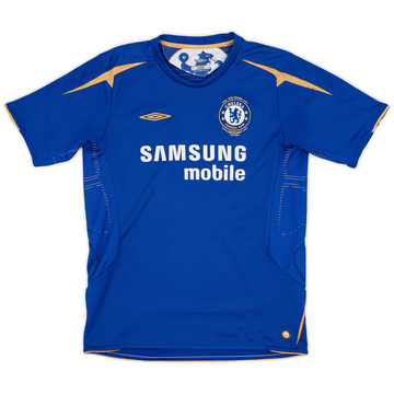 2005-06 Chelsea Centenary Home Shirt - 8/10 - (XL.Boys)