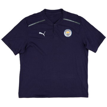 2021-22 Manchester City Puma Cotton Tee - 7/10 - (XXL)